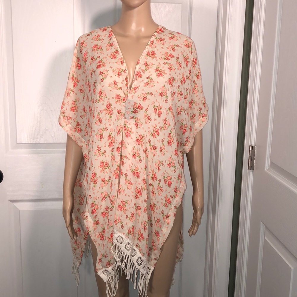 Bobeau Multi-Color Top L